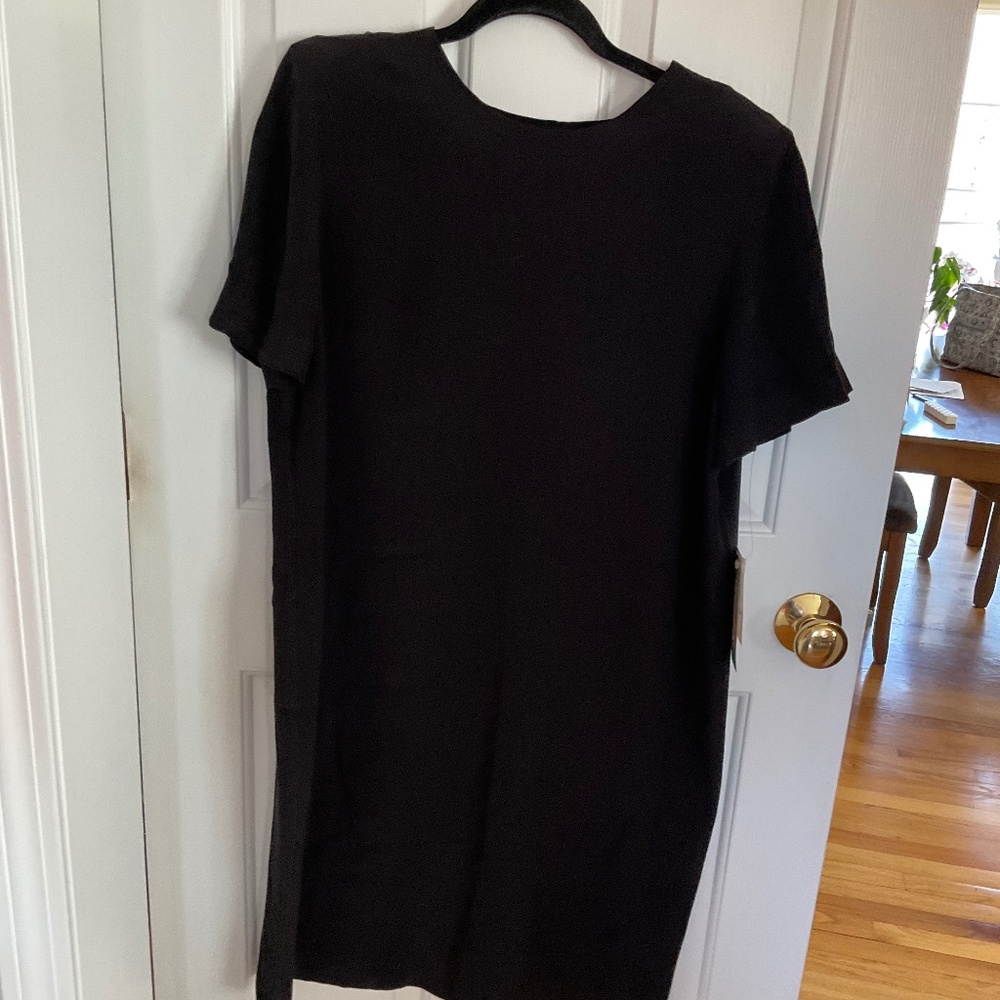 Liz Clairborne black silk dress
